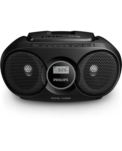Radio - casetofon Philips - AZ215B, negru - 1