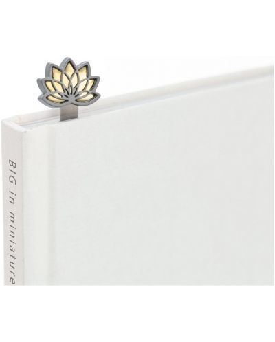 Semn de carte Metalmorphose - Lotus Flower Pearl Gold	 - 3