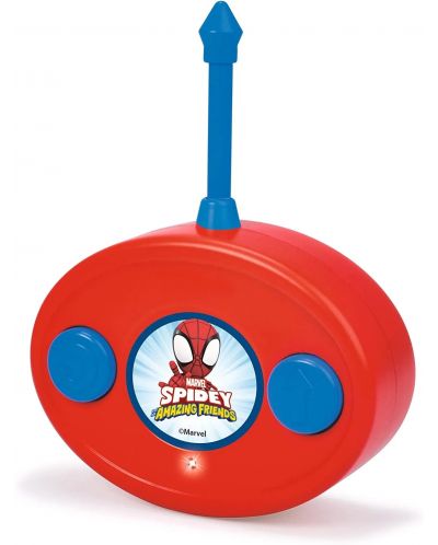 Mașină radiocomandată Jada toys Disney - Roadster decapotabil cu figura Spidey, 1:24 - 4