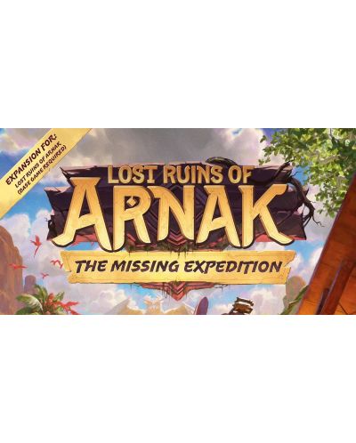 Expansiune pentru jocul de societate Lost Ruins Of Arnak: The Missing Expedition - 2