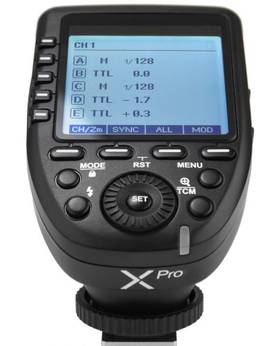 Sincronizator radio Godox - Xpro-F, TTL, pentru Fujifilm, negru - 2