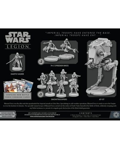 Extensie pentru joc de societate Star Wars: Legion - Blizzard Force Starter Set - 2