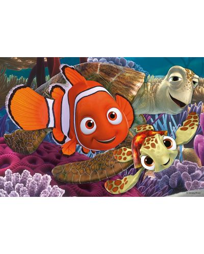 Puzzle Ravensburger din 2 x 12 piese - Nemo si prietenii - 2