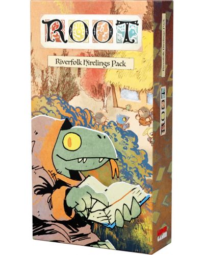 Exstensie pentru joc de societate Root - Riverfolk Hirelings Pack - 1