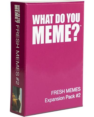 Extindere pentru jocul de societate What Do You Meme? Pachet de expansiune Fresh Memes 2 - 1