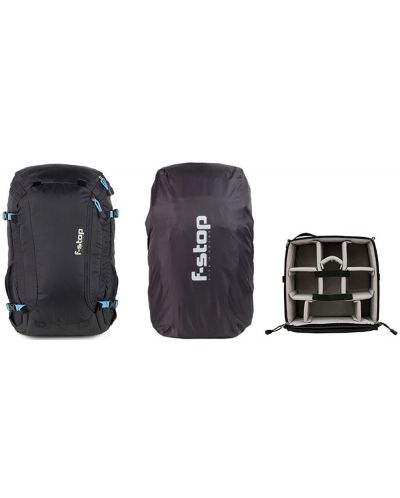 Rucsac F-Stop - Kashmir UL, Medium, 30l, negru + geanta si pelerina de ploaie - 1