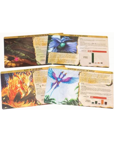 Extindere pentru jocul de societate Spirit Island: Feather and Flame - Premium Foil Spirit Panels - 1