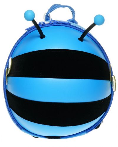 Rucsac pentru grădiniță Supercute - Bee, albastru - 1
