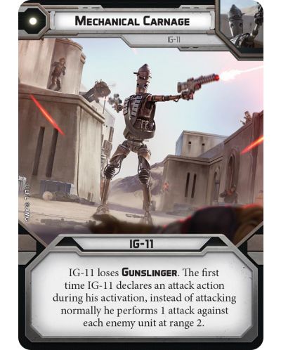 Extensie pentru joc de societate игра Star Wars: Legion - IG-Series Assassin Droid Operative Expansion - 5