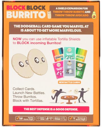 Exstensie pentru jocul de societate Throw Throw Burrito: Block Block Burrito - 2