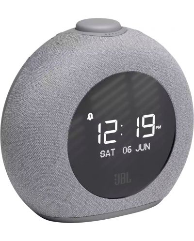 Boxa radio cu ceas JBL - Horizon 2, Bluetooth, FM, gri - 1