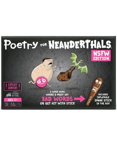 Expansiunea pentru joc de societate Poetry for Neanderthals: NSFW Edition  - 1