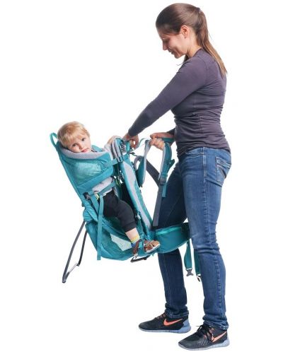 Rucsac pentru a transporta un copil Deuter - Kid Comfort Active SL, albastru, 12 l, 2.65 kg - 5