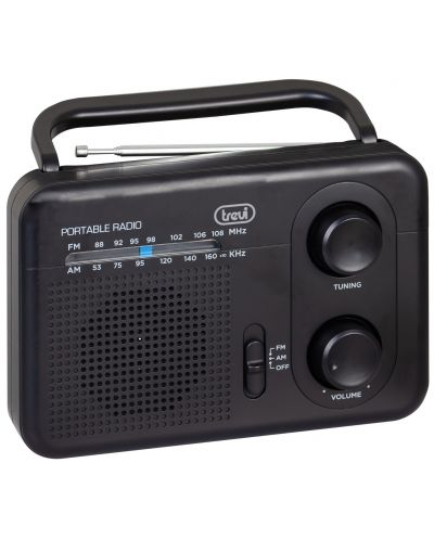 Radio Trevi - RA 7F64, negru - 3