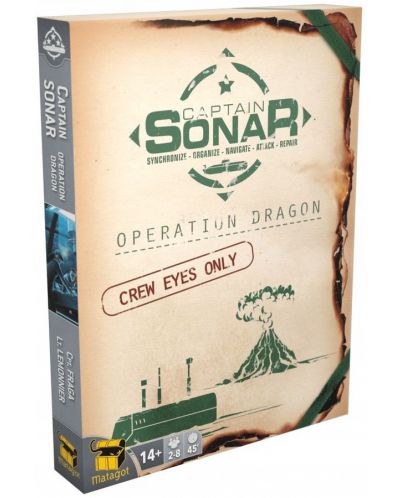 Extensie pentru jocul de societate Captain Sonar: Operation Dragon - 1