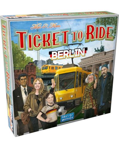 Extindere pentru jocul de societate Ticket to Ride - Berlin - 1