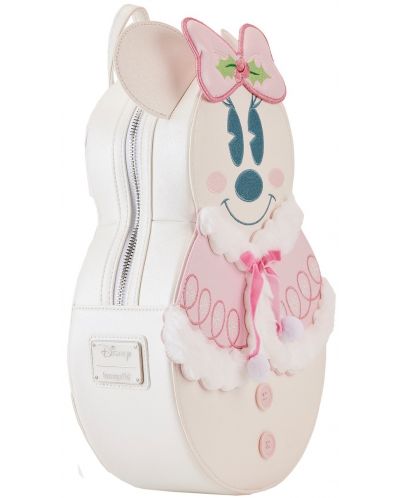 Rucsac Loungefly Disney: Minnie Mouse - Pastel Figural Snowman - 2