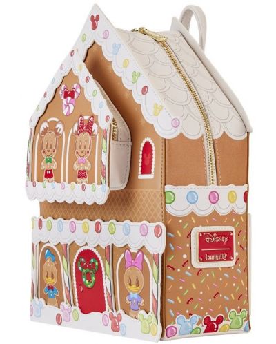 Rucsac Loungefly Disney: Mickey and Friends - Gingerbread House Mini - 2