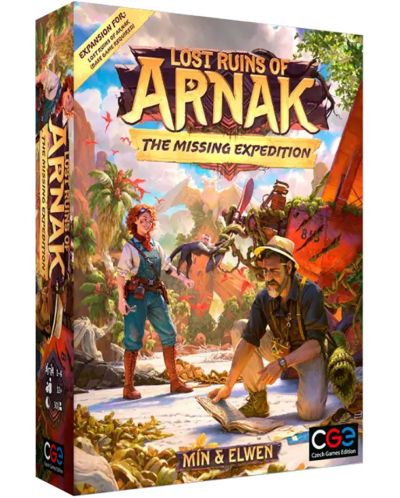 Expansiune pentru jocul de societate Lost Ruins Of Arnak: The Missing Expedition - 1