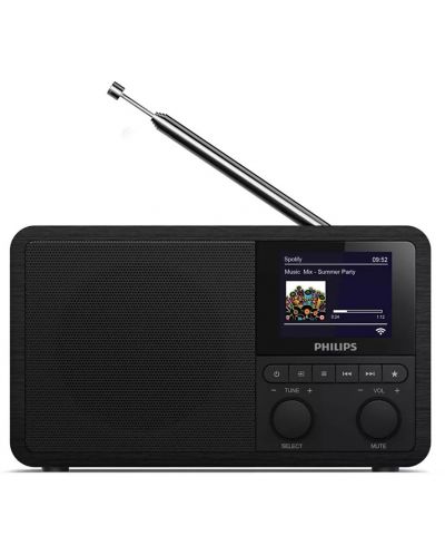Radio Philips - TAPR802, neagra - 1