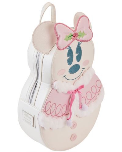 Rucsac Loungefly Disney: Minnie Mouse - Pastel Figural Snowman - 3