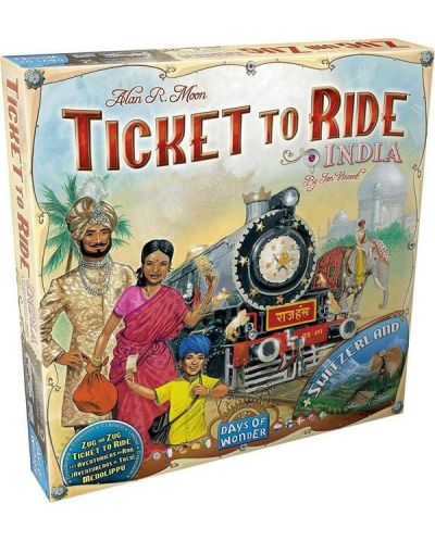  Ticket to Ride - India - 1