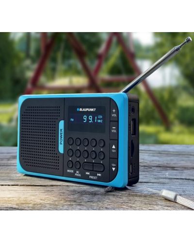 Radio Blaupunkt - PR5BL, negru/albastru - 3