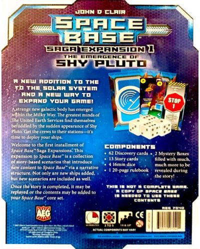 Extensie pentru jocul de societate Space Base: The Emergence of Shy Pluto	 - 2