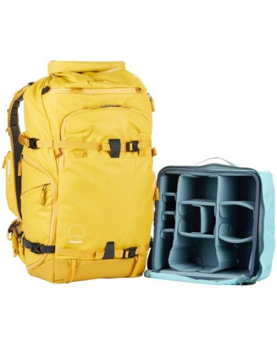 Rucsac Foto Shimoda - Action X40 V2 + Med DSLR CU, Starter Kit, galbenă - 1