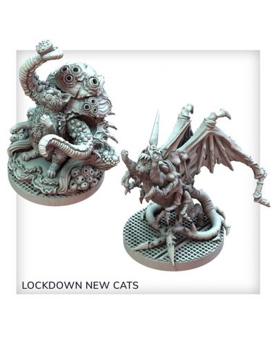 Expansiune pentru jocul de societate Nemesis: Lockdown - Space Cats  - 2