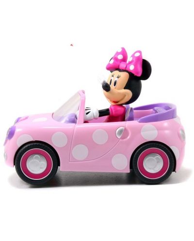 Jada Toys Disney Radio Controlled Car - Mini Mouse, cu figurină - 3