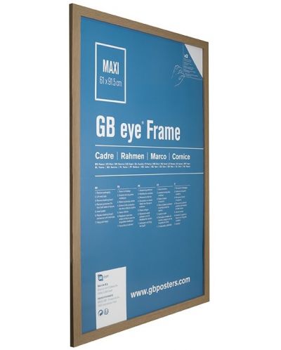 Rama pentru poster GB eye - 61 х 91.5 cm, Stejar - 2