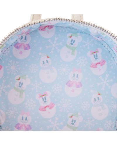 Rucsac Loungefly Disney: Minnie Mouse - Pastel Figural Snowman - 6