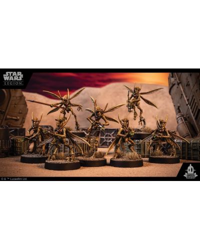 Extensie pentru joc de societate Star Wars: Legion - Geonosian Warriors Expansion - 5