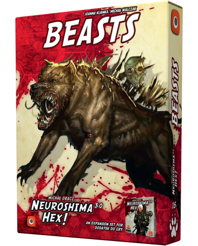 Extensie pentru jocul de societate Neuroshima Hex 3.0: Beasts Expansion - 1