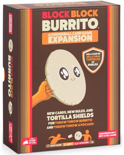 Exstensie pentru jocul de societate Throw Throw Burrito: Block Block Burrito - 1