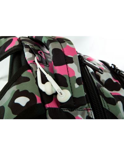 Ghiozdan scolar Cool Pack Dart - Camo Pink Badges - 6