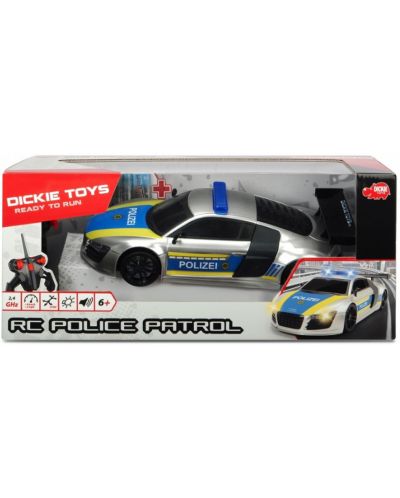 Masina cu telecomanda Dickie Toys - Patrula de politie - 6