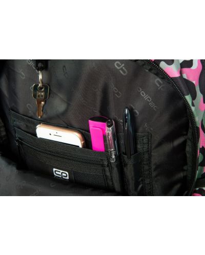 Ghiozdan scolar Cool Pack Dart - Camo Pink Badges - 5