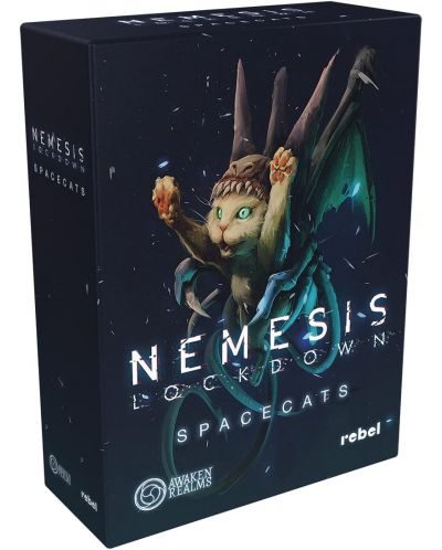 Expansiune pentru jocul de societate Nemesis: Lockdown - Space Cats  - 1