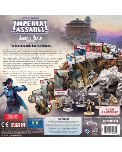 Extensie pentru joc de societate Star Wars: Imperial Assault - Jabba's Realm - 2