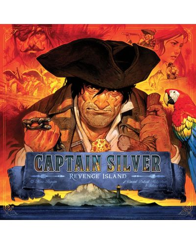Extensie pentru jocul de societate Treasure Island: Captain Silver - 1