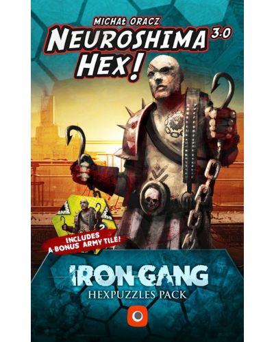 Extensie pentru jocul de societate Neuroshima HEX 3.0 - Iron Gang Hexpuzzles Pack - 1