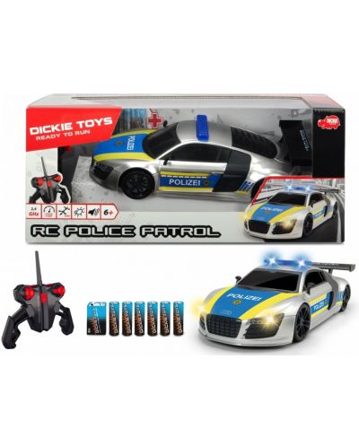 Masina cu telecomanda Dickie Toys - Patrula de politie - 1