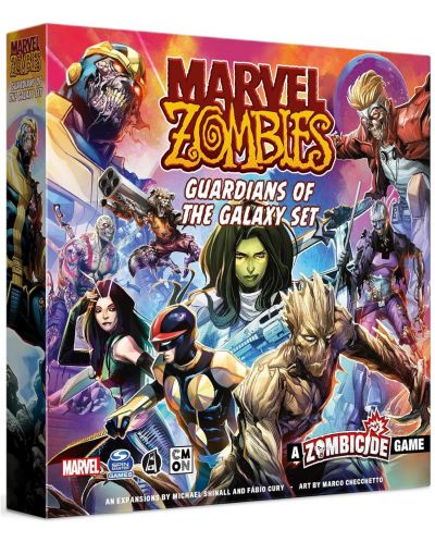 Разширение за настолна игра Marvel Zombies: A Zombicide Game – Guardians of the Galaxy Set - 1