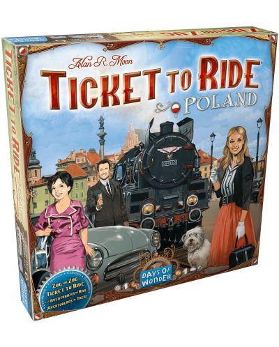 Extensie pentru jocul de societate Ticket to Ride - Poland - 1