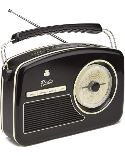 Radio PO - Rydell Nostalgic DAB, negru - 1