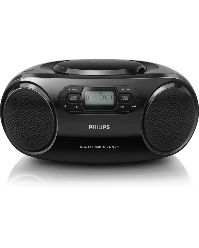 Radio Casetofon Philips - AZB500, negru - 1