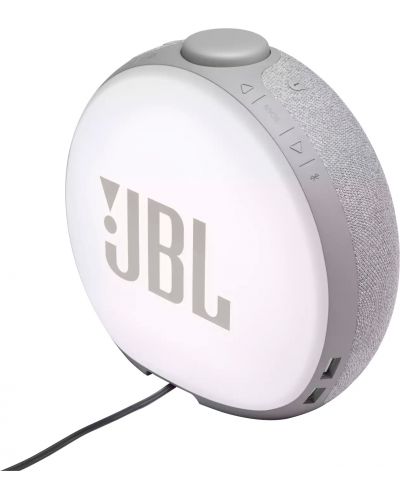 Boxa radio cu ceas JBL - Horizon 2, Bluetooth, FM, gri - 6