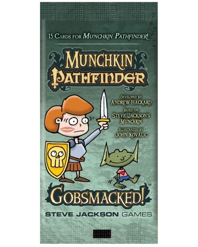 Extensie pentru joc de societate  Munchkin Pathfinder: Gobsmacked! - 1